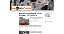 Desktop Screenshot of mr-reifen.com